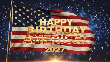 Happy Birthday America!